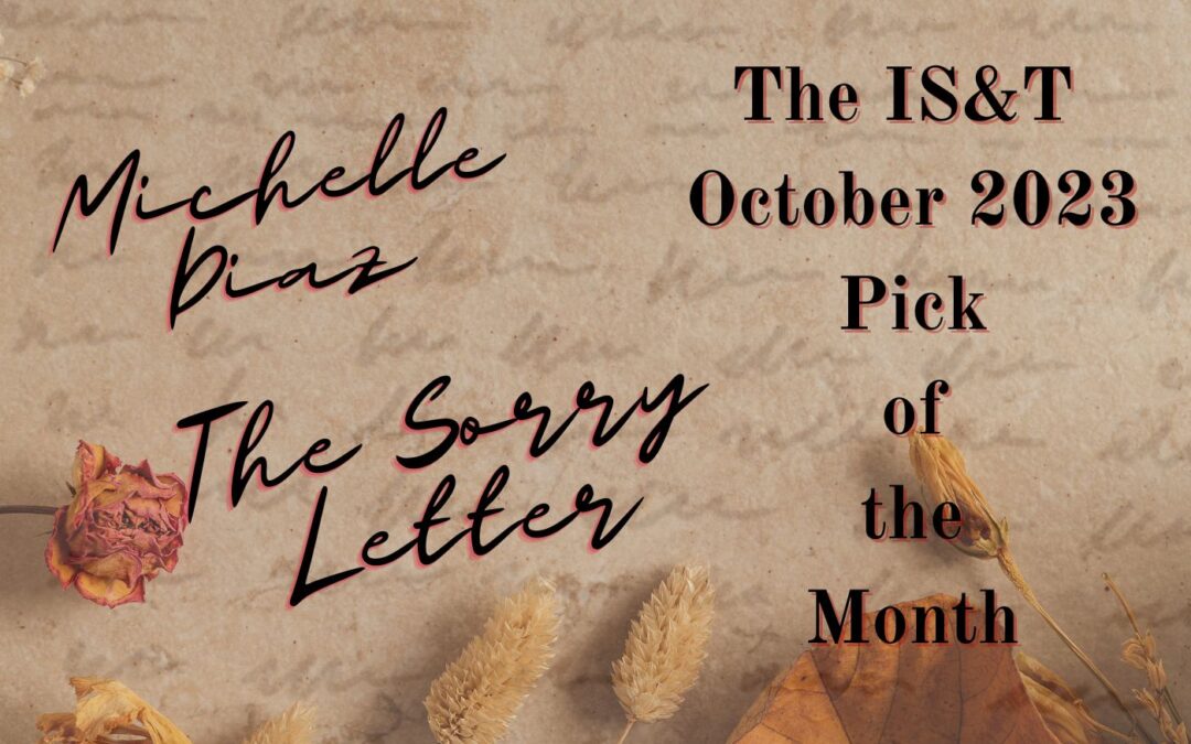 ‘The Sorry Letter’ by Michelle Diaz is the October 2023 Pick of the Month!