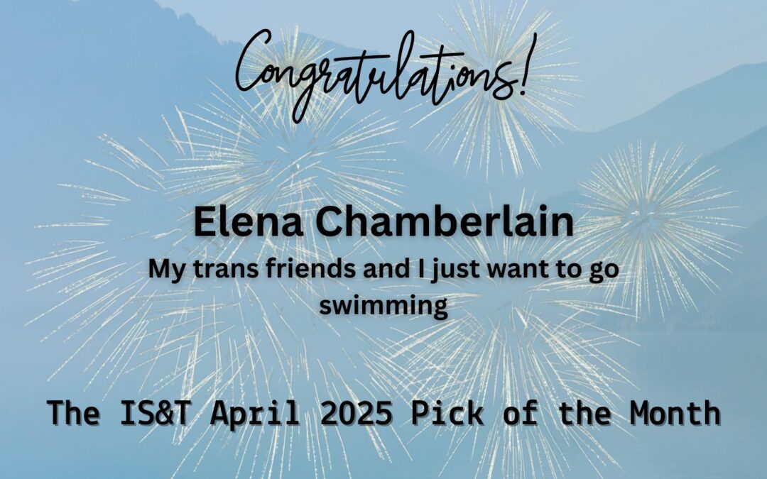 by Elena Chamberlain is the April 2025 Pick of the Month!
