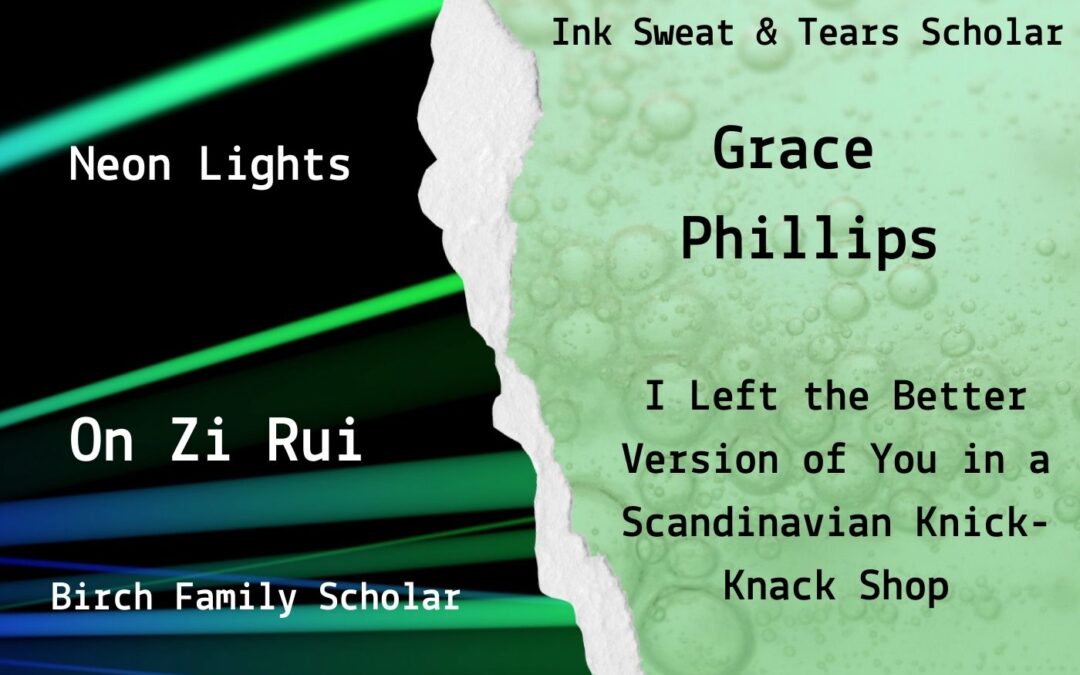 Poetry from UEA MA Scholars 2024/2025: Grace Phillips and On Zi Rui