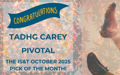 ‘Pivotal’ by Tadhg Carey is the October 2025 Pick of the Month. Congratulations!